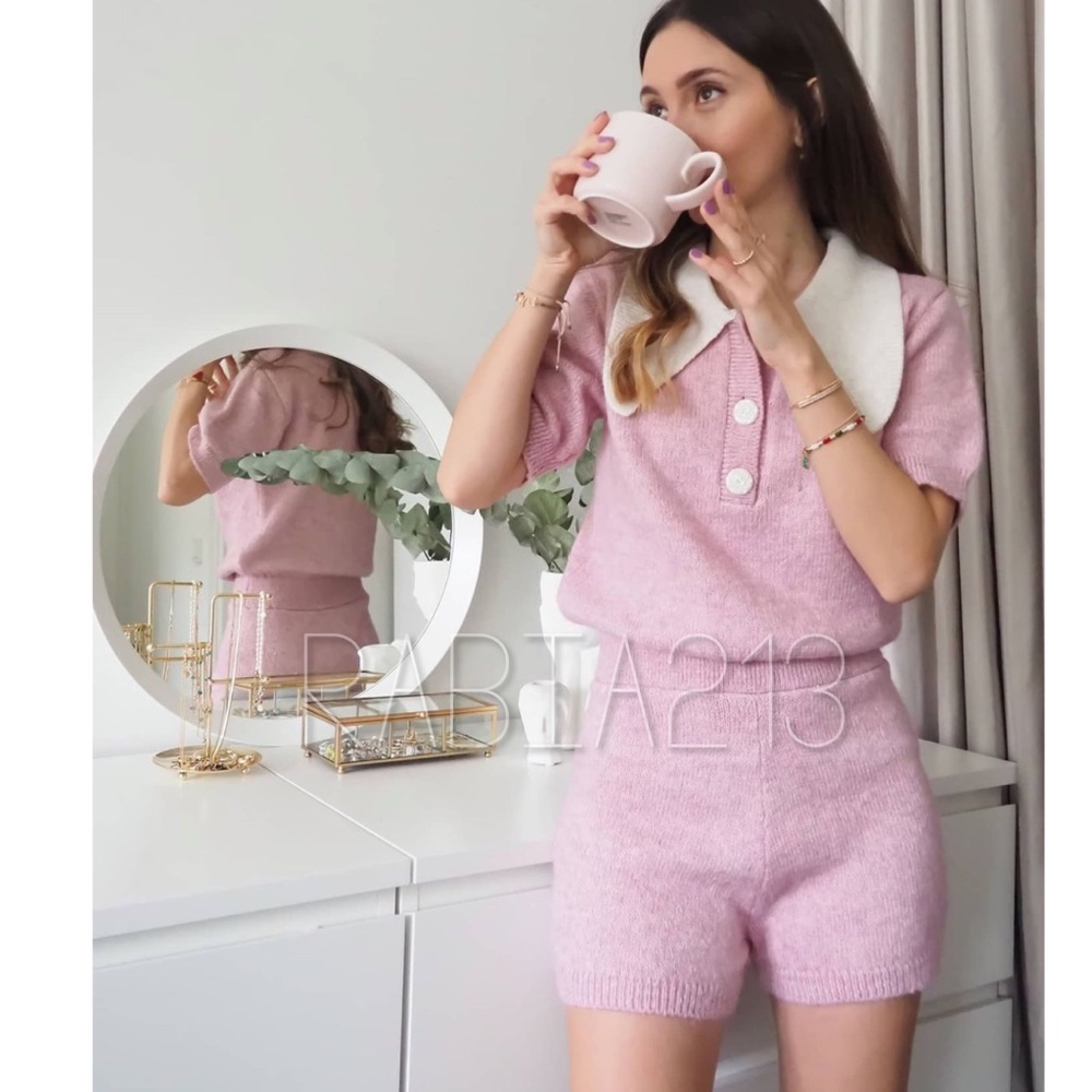 ZARA SHORT KNIT JUMPSUIT